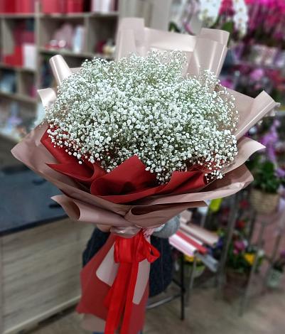 Букет цветов из: Гипсофила в Засосне