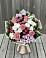 Букет цветов из: Альстромерии, Гвоздики, Розы и Хризантемы в Засосне