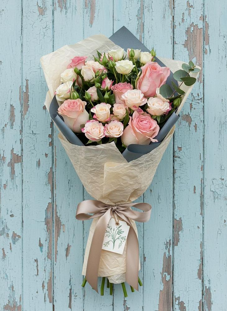 Букет цветов из: Розы в Засосне