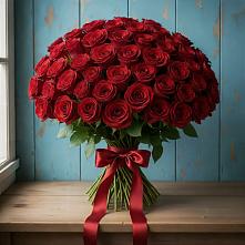 Букет Красные розы Блэк Меджик в Засосне
