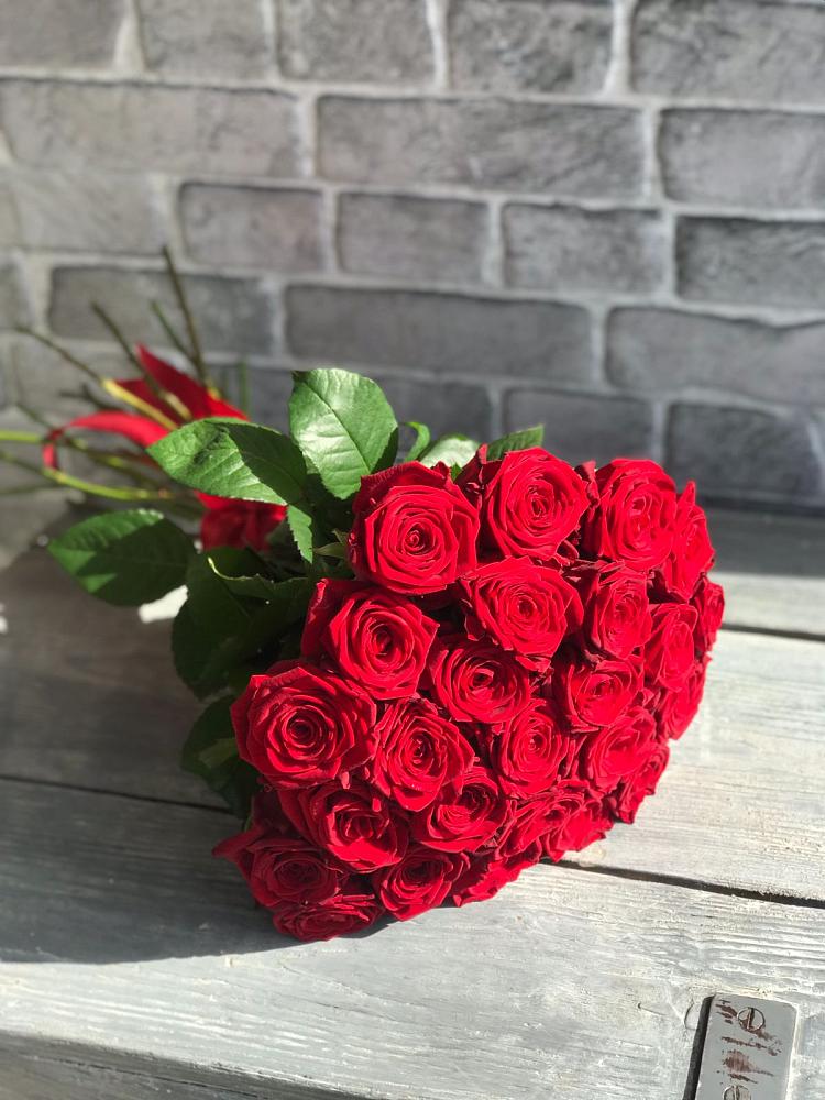 Букет Красные розы Фридом в Засосне