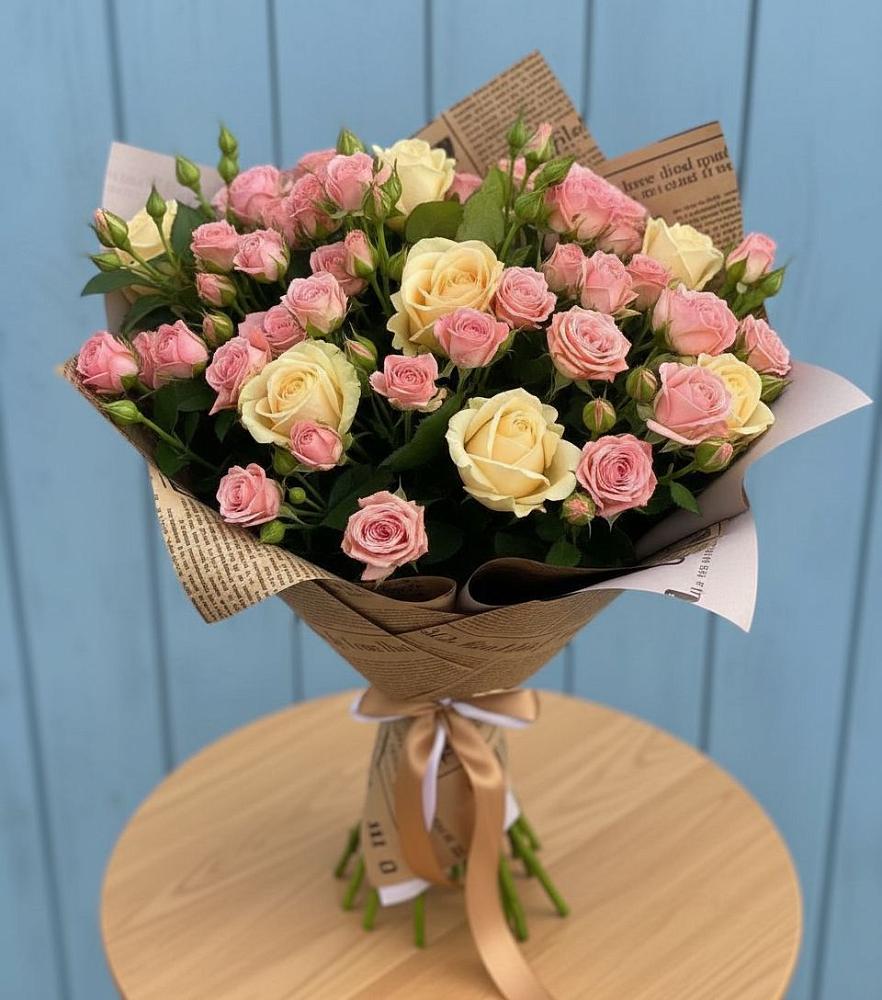 Букет цветов из: Розы в Засосне