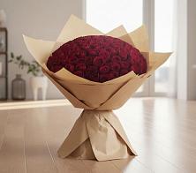 Букет 101 Красная роза #REPLACE_PRED# Засосне