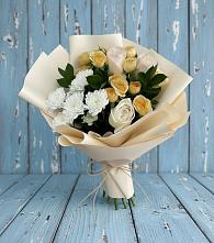 Букет цветов из:  Розы и Хризантемы в Засосне