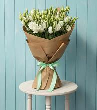 Букет цветов из:  Лизиантусы в Засосне