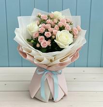 Букет цветов из:  Розы в Засосне