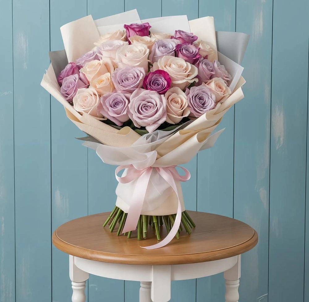 Букет цветов из: Розы в Засосне