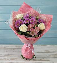 Букет цветов из:  Герберы в Засосне