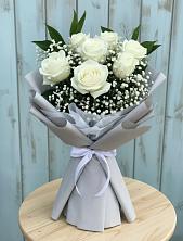 Букет цветов из:  Розы в Засосне