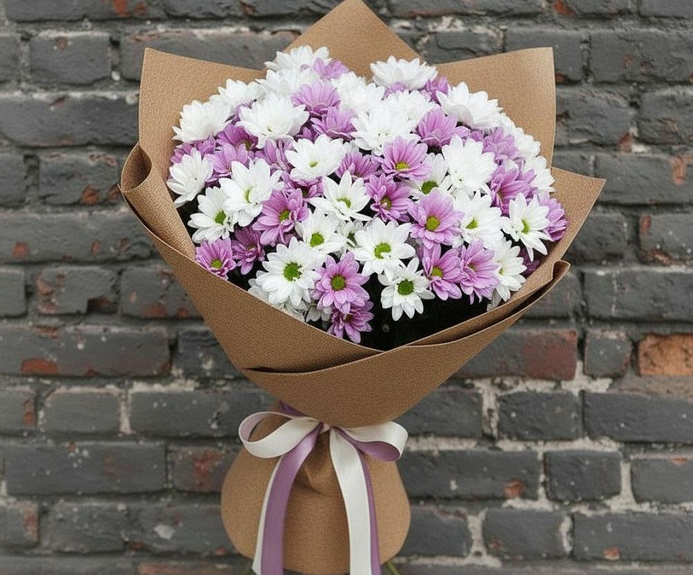Букет цветов из: Хризантемы в Засосне