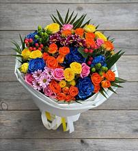 Букет цветов из:  Розы и Хризантемы в Засосне