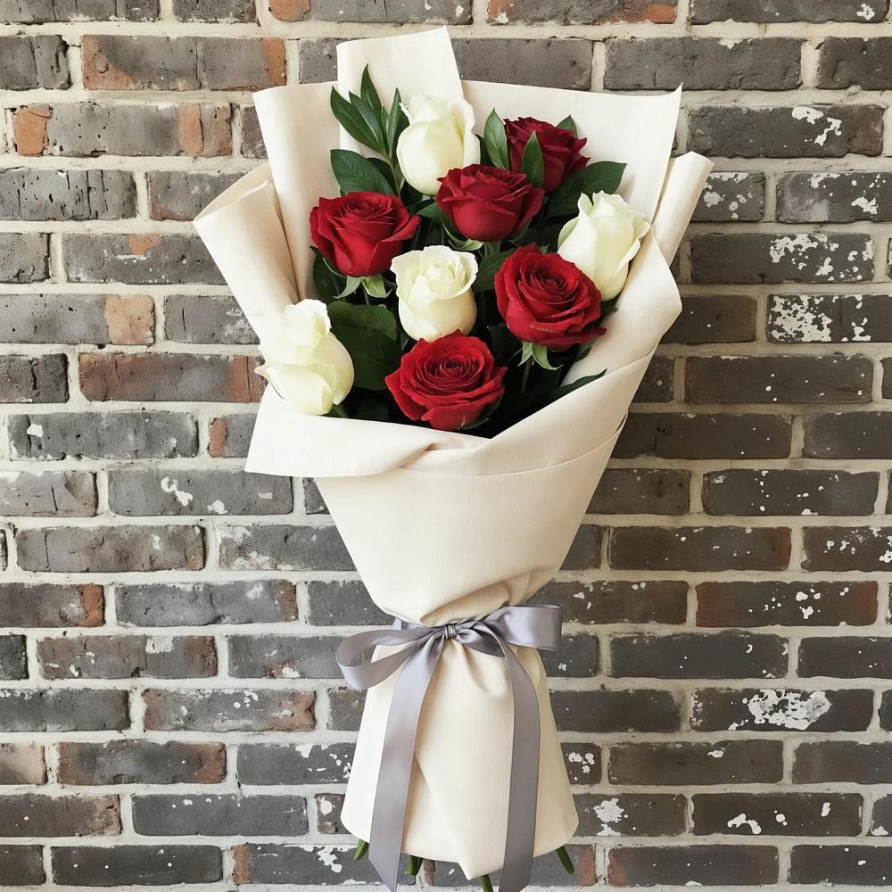 Букет цветов из: Розы в Засосне