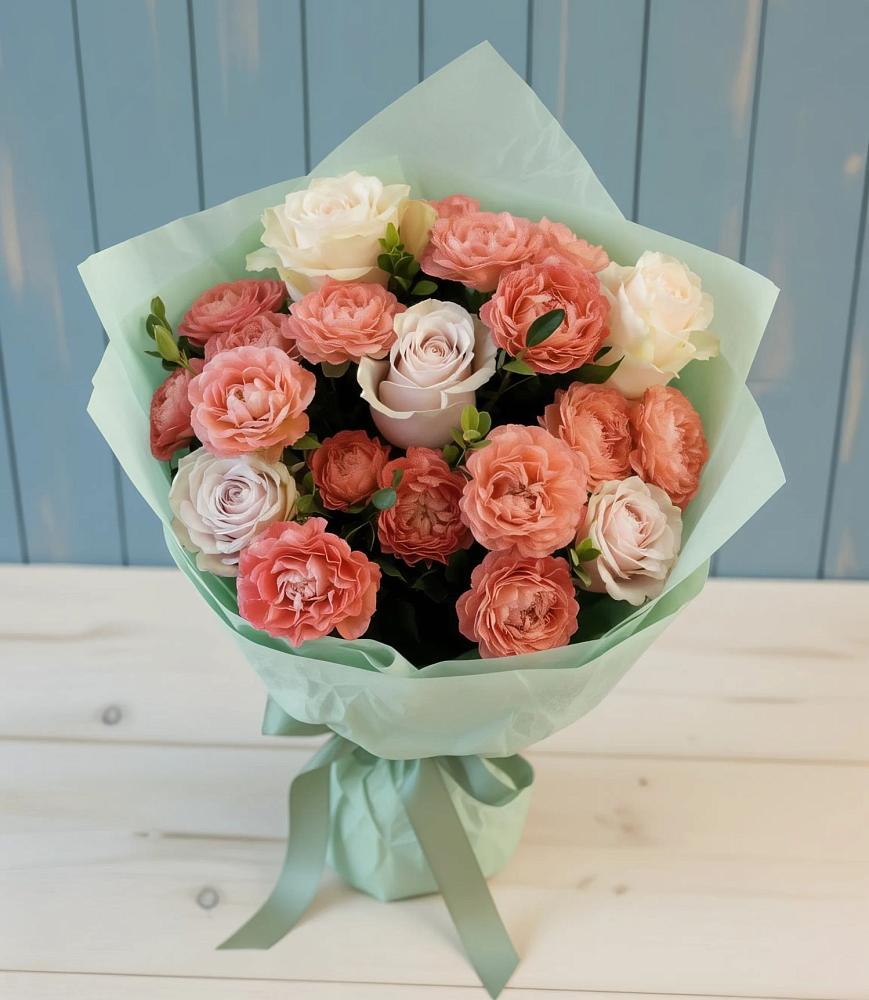 Букет цветов из: Розы в Засосне