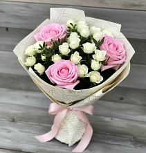 Букет цветов из:  Розы в Засосне