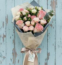 Букет цветов из:  Розы в Засосне