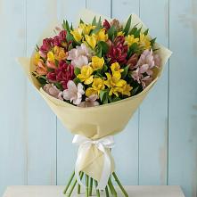 Букет цветов из:  Альстромерии в Засосне