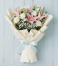 Букет цветов из:  Лилии в Засосне