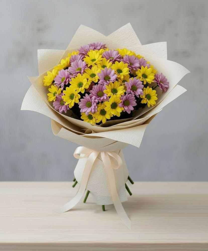 Букет цветов из: Хризантемы в Засосне