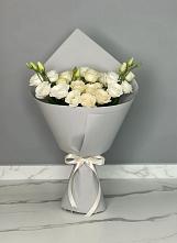 Букет цветов из:  Розы и Лизиантусы в Засосне